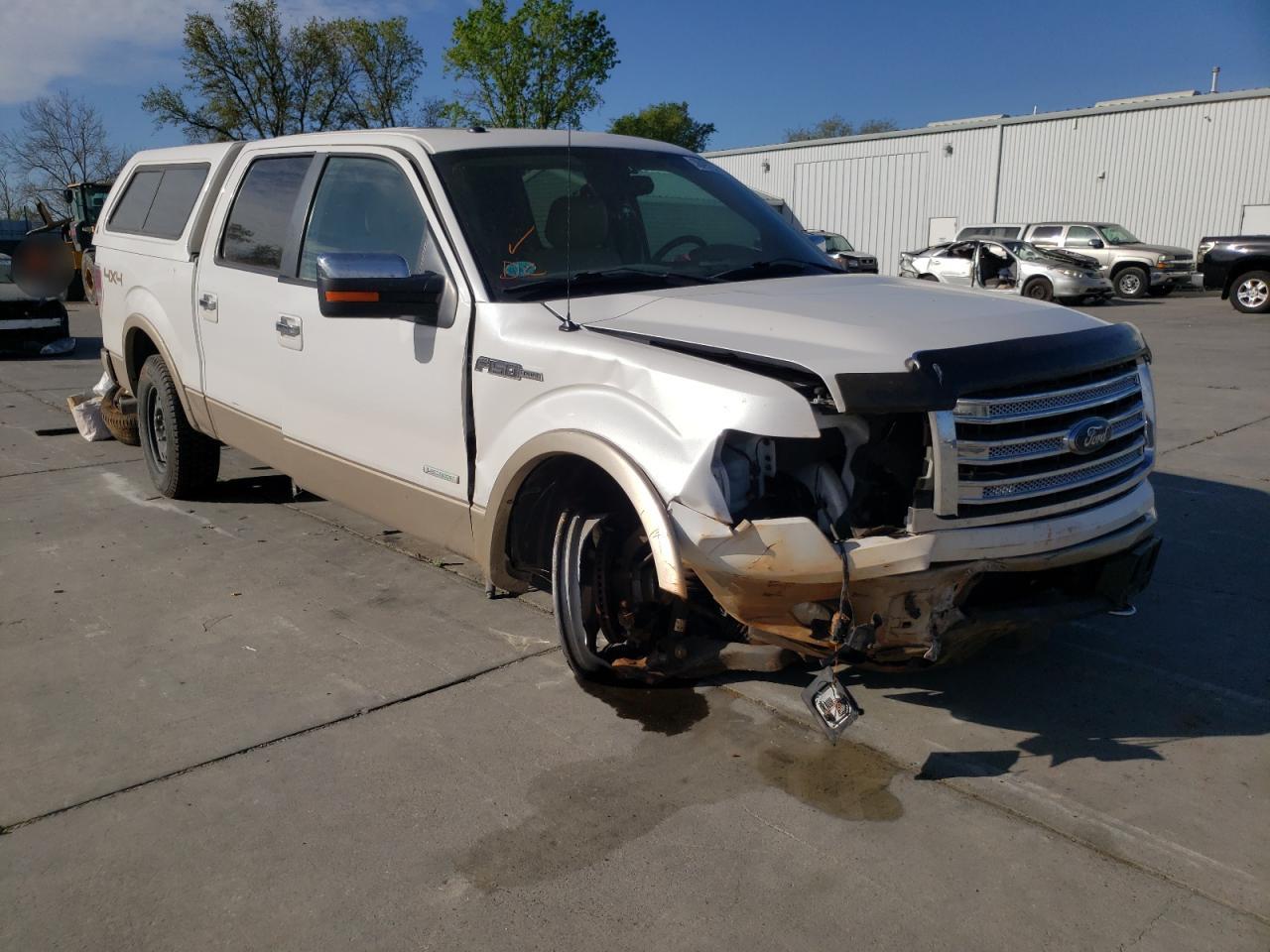 FORD F150 SUPER 2013 with VIN 1FTFW1ET7DFA92969 - Photo from auction