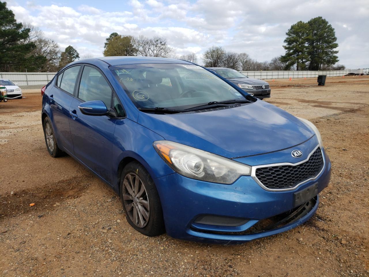 KIA FORTE LX 2014 with VIN KNAFX4A63E5179769 - Photo from auction