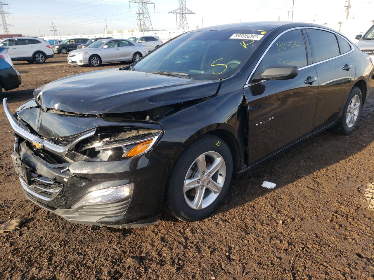 Photo 2 from auction – 2019 CHEVROLET MALIBU LS with VIN 1G1ZB5ST2KF223476