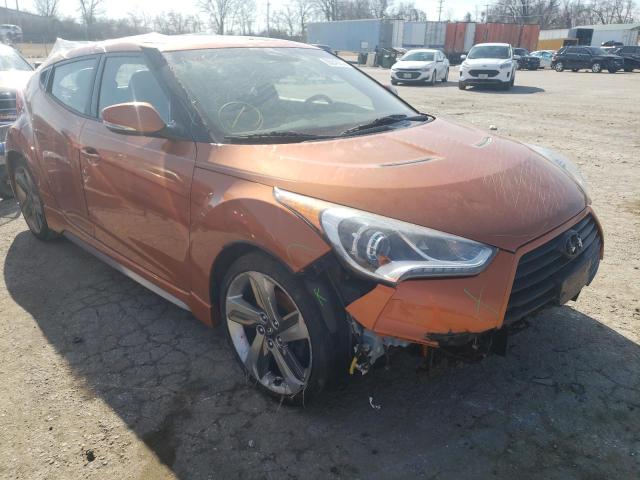 HYUNDAI VELOSTER T 2013 with VIN KMHTC6AE7DU178807 - Photo from auction
