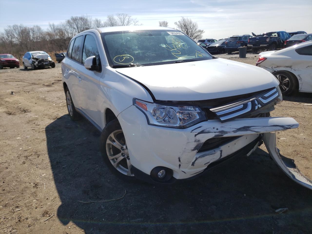 MITSUBISHI OUTLANDER 2014 with VIN JA4AD3A30EZ009846 - Photo from auction