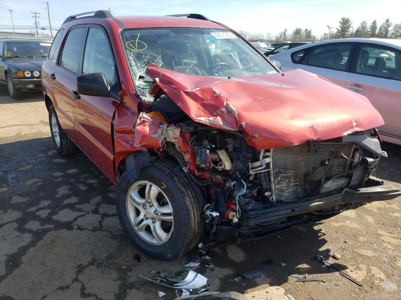 Photo 9 from auction – 2008 KIA SPORTAGE E with VIN KNDJE723487526446