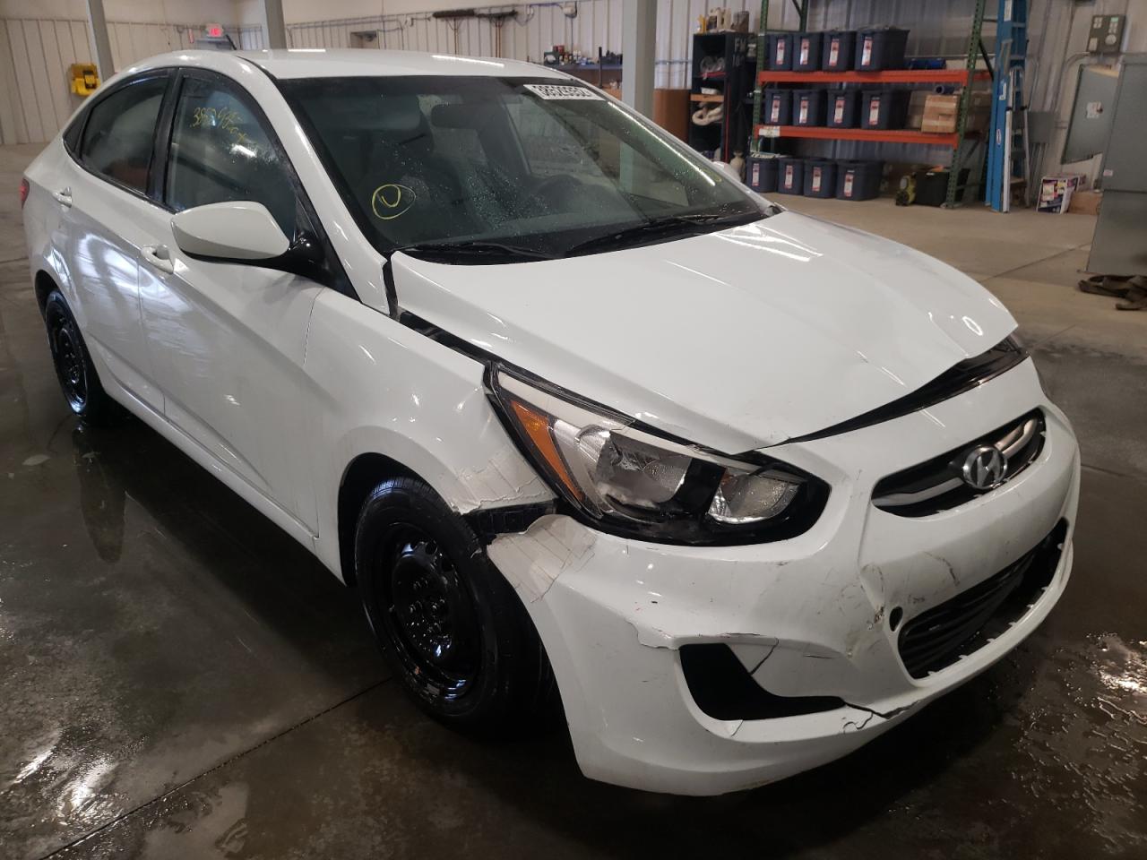 HYUNDAI ACCENT SE 2017 with VIN KMHCT4AE2HU203980 - Photo from auction
