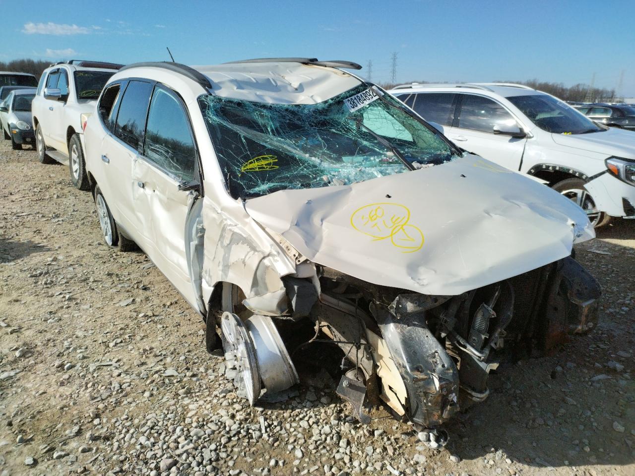 CHEVROLET TRAVERSE L 2012 z numerem VIN 1GNKRJEDXCJ347602 - Zdjęcie z aukcji