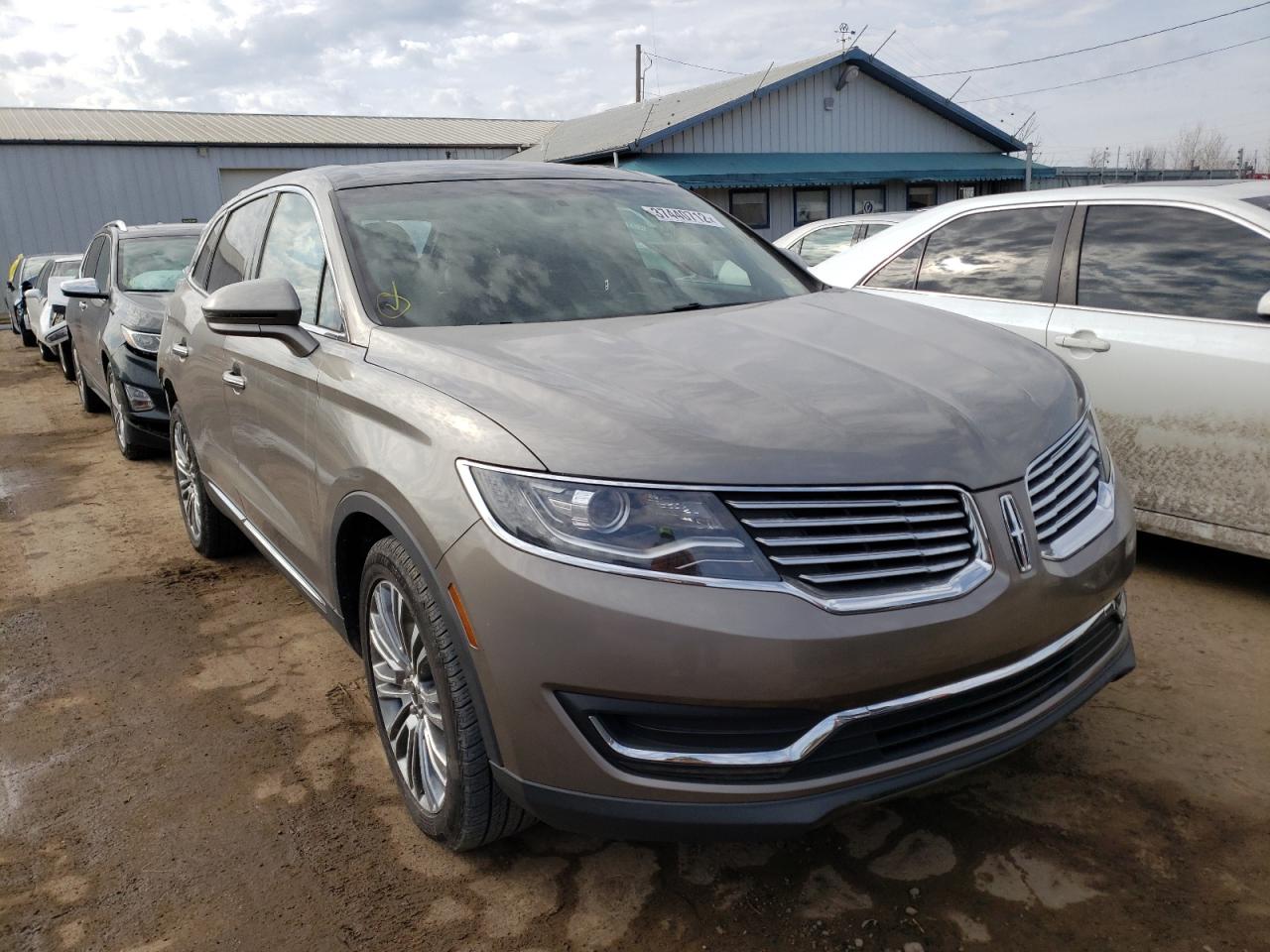 LINCOLN MKX RESERV 2017 with VIN 2LMPJ6LR9HBL30416 - Photo from auction