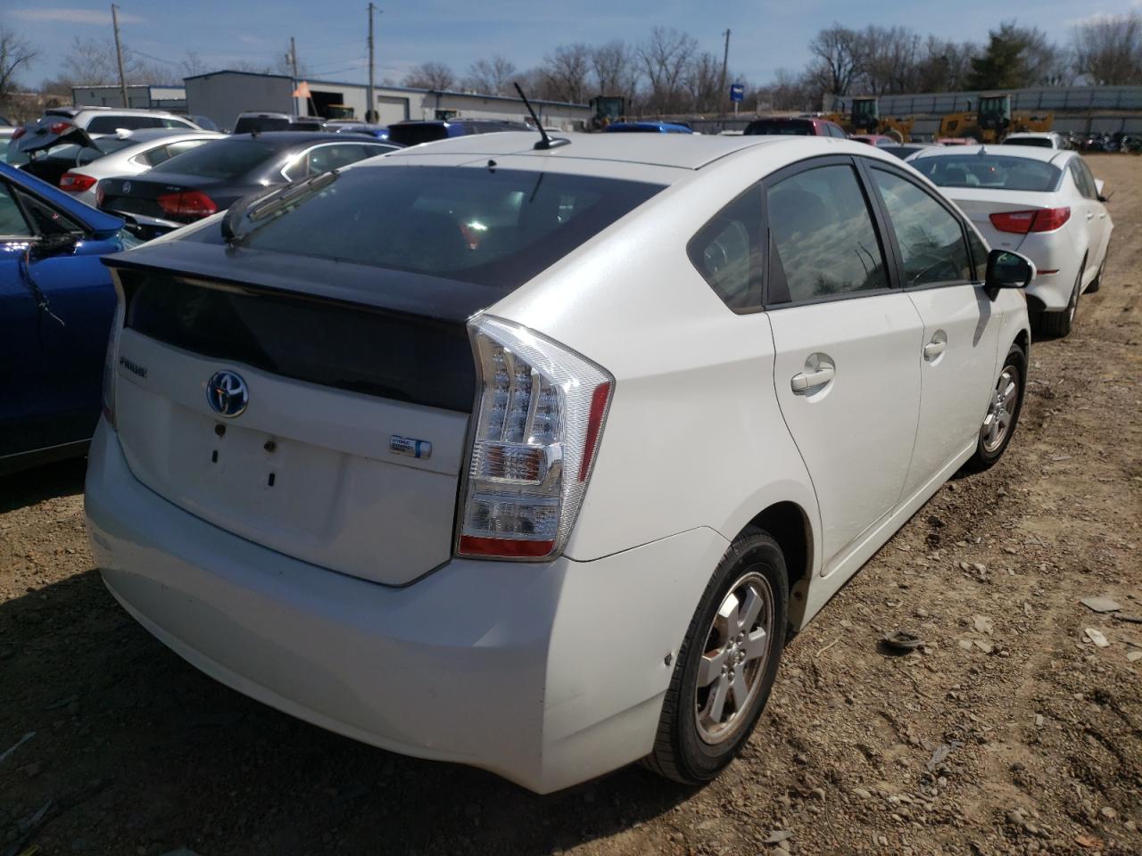 Photo 4 from auction – 2010 TOYOTA PRIUS with VIN JTDKN3DU2A0123535