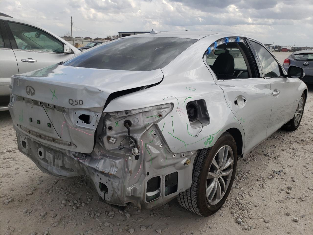 Photo 4 from auction – 2015 INFINITI Q50 BASE with VIN JN1BV7APXFM338475