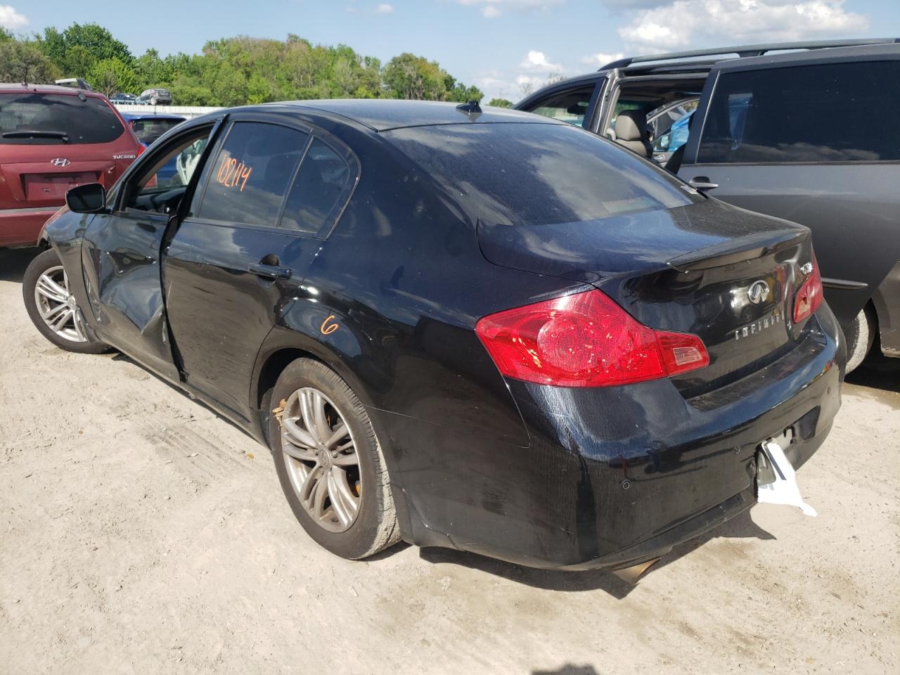 Photo 3 from auction – 2012 INFINITI G37 BASE with VIN JN1CV6AP0CM930137