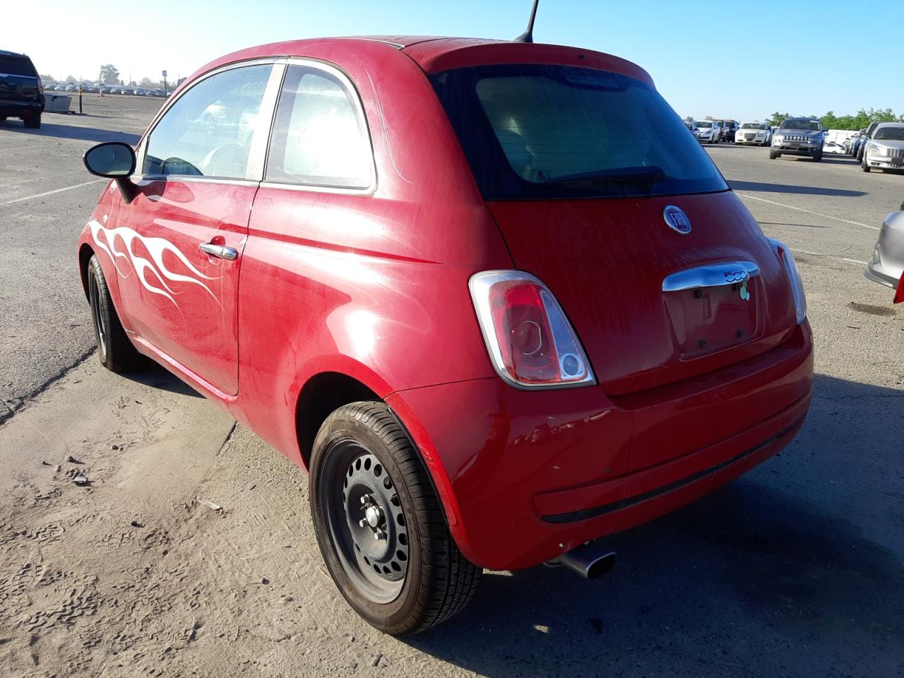 Photo 3 from auction – 2012 FIAT 500 POP with VIN 3C3CFFAR6CT303937