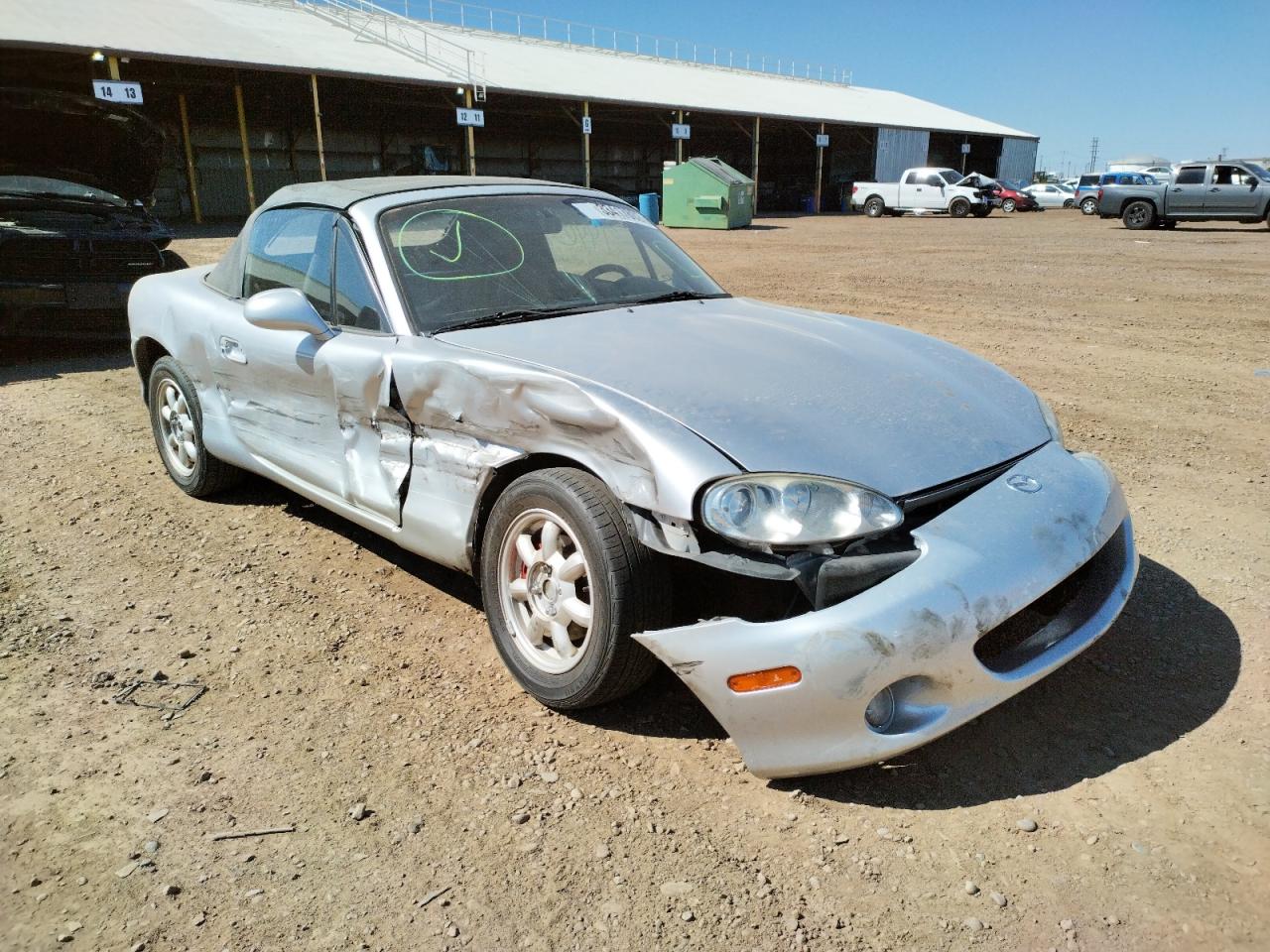 MAZDA MX-5 MIATA 2002 with VIN JM1NB353120229522 - Photo from auction