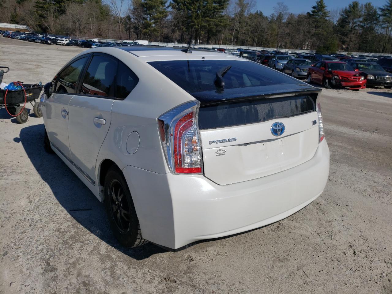 Photo 3 from auction – 2012 TOYOTA PRIUS with VIN JTDKN3DU0C5400608