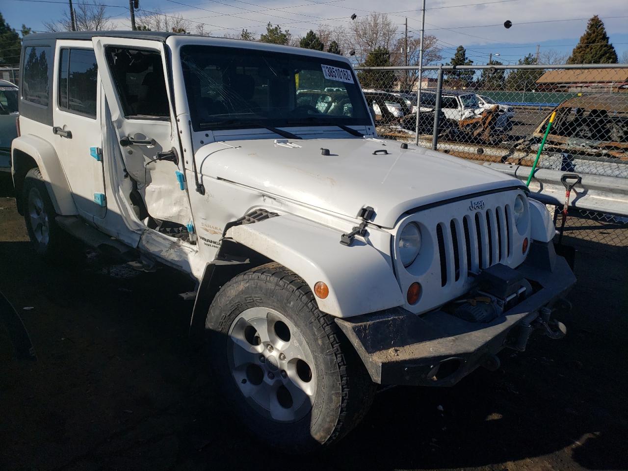 JEEP WRANGLER U 2013 with VIN 1C4BJWEG0DL601041 - Photo from auction
