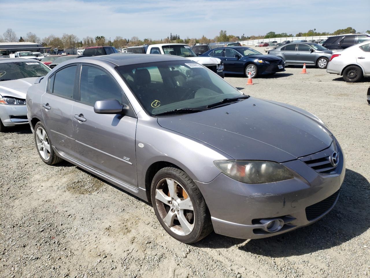 MAZDA 3 S 2006 with VIN JM1BK324761400614 - Photo from auction