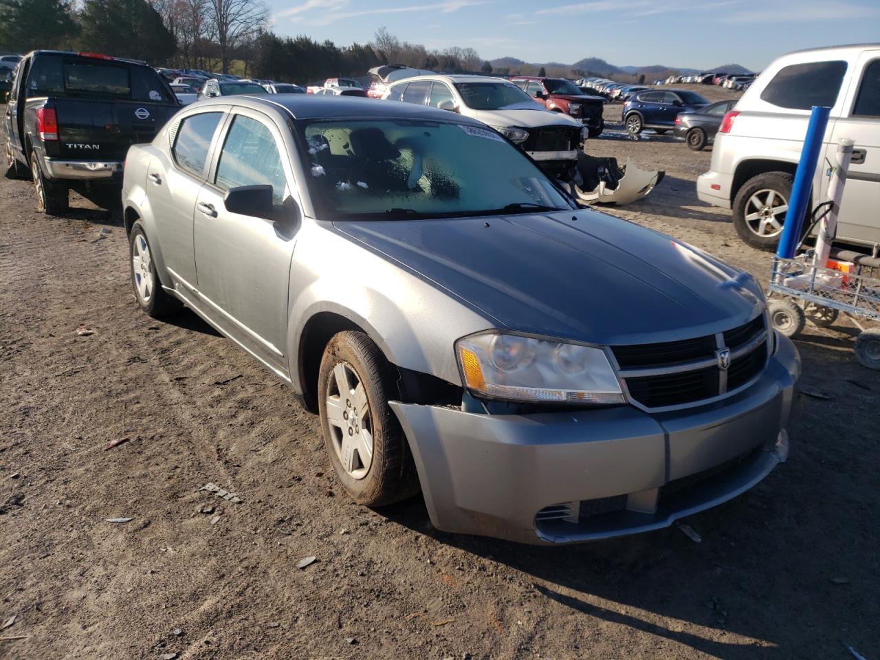 DODGE AVENGER SX 2010 with VIN 1B3CC4FB8AN154885 - Photo from auction
