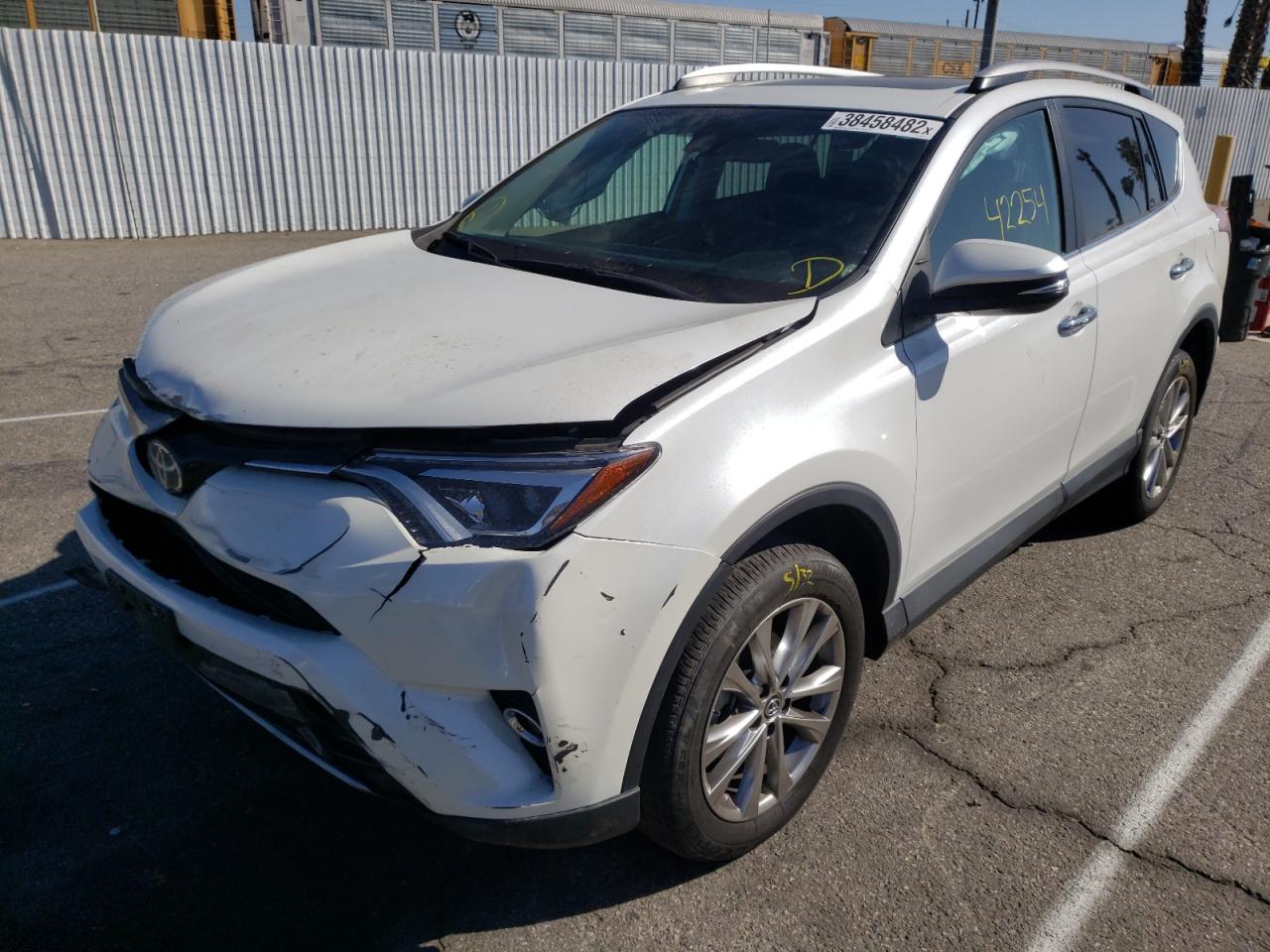 Photo 2 from auction – 2017 TOYOTA RAV4 LIMIT with VIN 2T3YFREV0HW401288