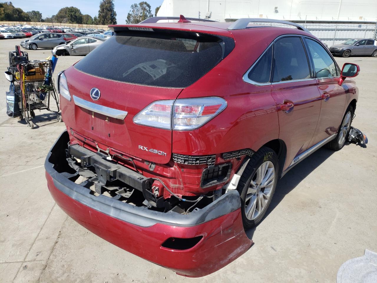 Photo 4 from auction – 2012 LEXUS RX 450 with VIN JTJBC1BA6C2049950