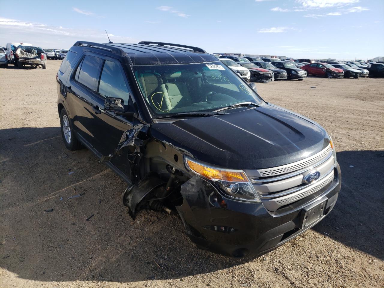 FORD EXPLORER 2013 with VIN 1FM5K7B88DGC48355 - Photo from auction