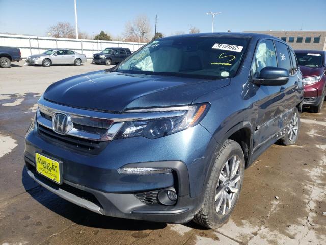 Photo 2 from auction – 2022 HONDA PILOT EXL with VIN 5FNYF6H52NB007626
