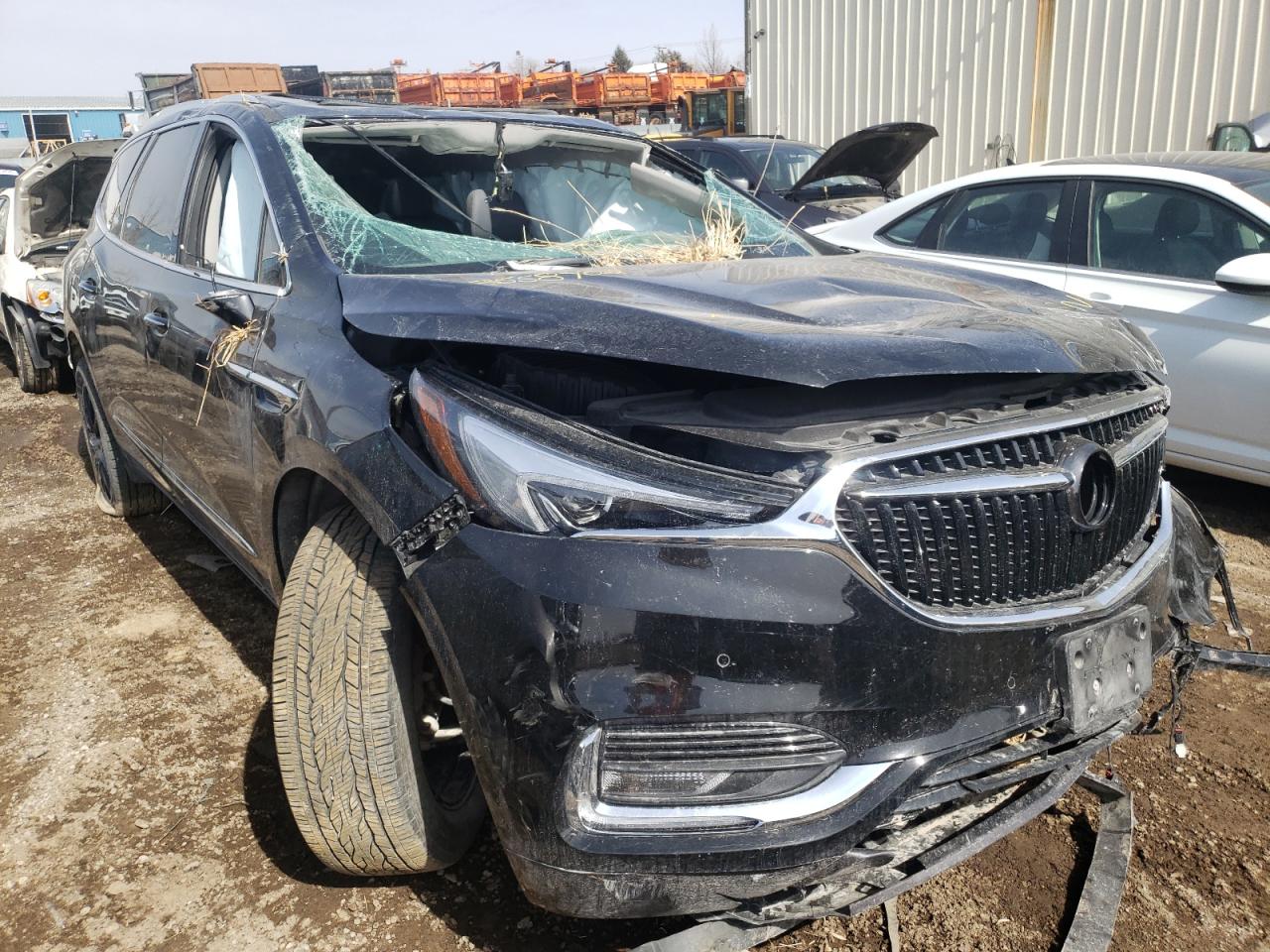 BUICK ENCLAVE PR 2021 with VIN 5GAEVBKW9MJ258281 - Photo from auction