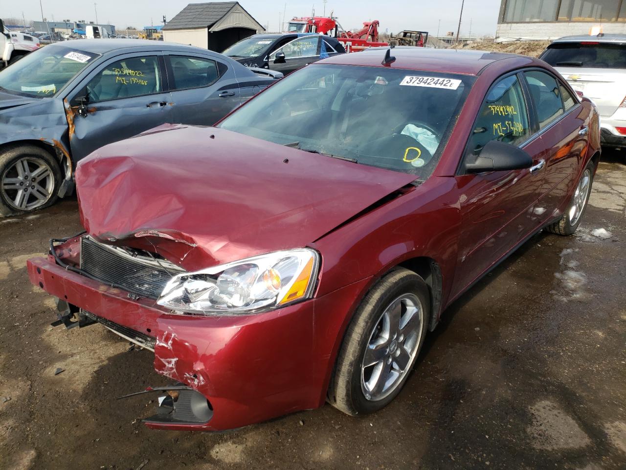 Photo 2 from auction – 2008 PONTIAC G6 BASE with VIN 1G2ZG57N384295136