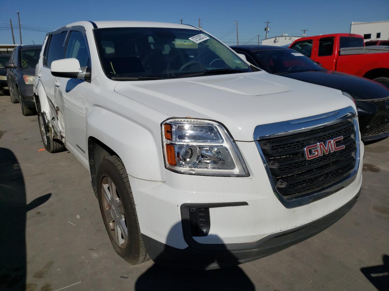 GMC TERRAIN SL 2016 with VIN 2GKALMEK1G6247367 - Photo from auction