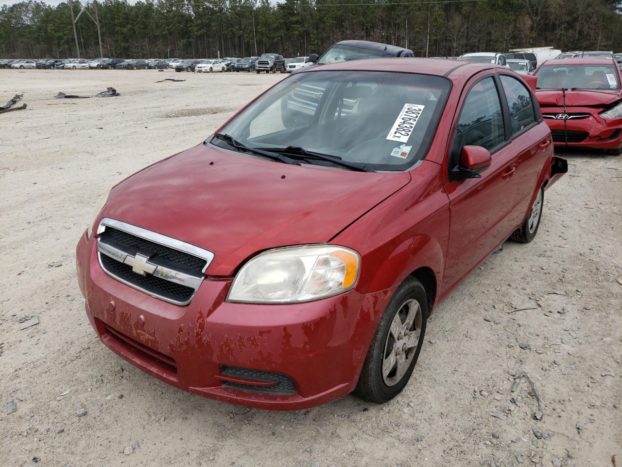 Photo 2 from auction – 2010 CHEVROLET AVEO LS with VIN KL1TD5DE8AB119304