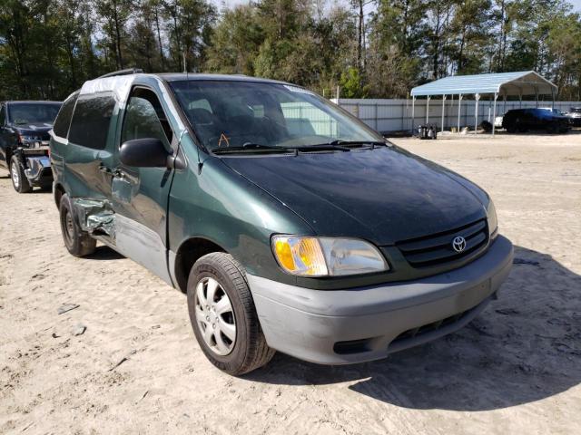 Photo 1 from auction – 2002 TOYOTA SIENNA LE with VIN 4T3ZF13C62U439896
