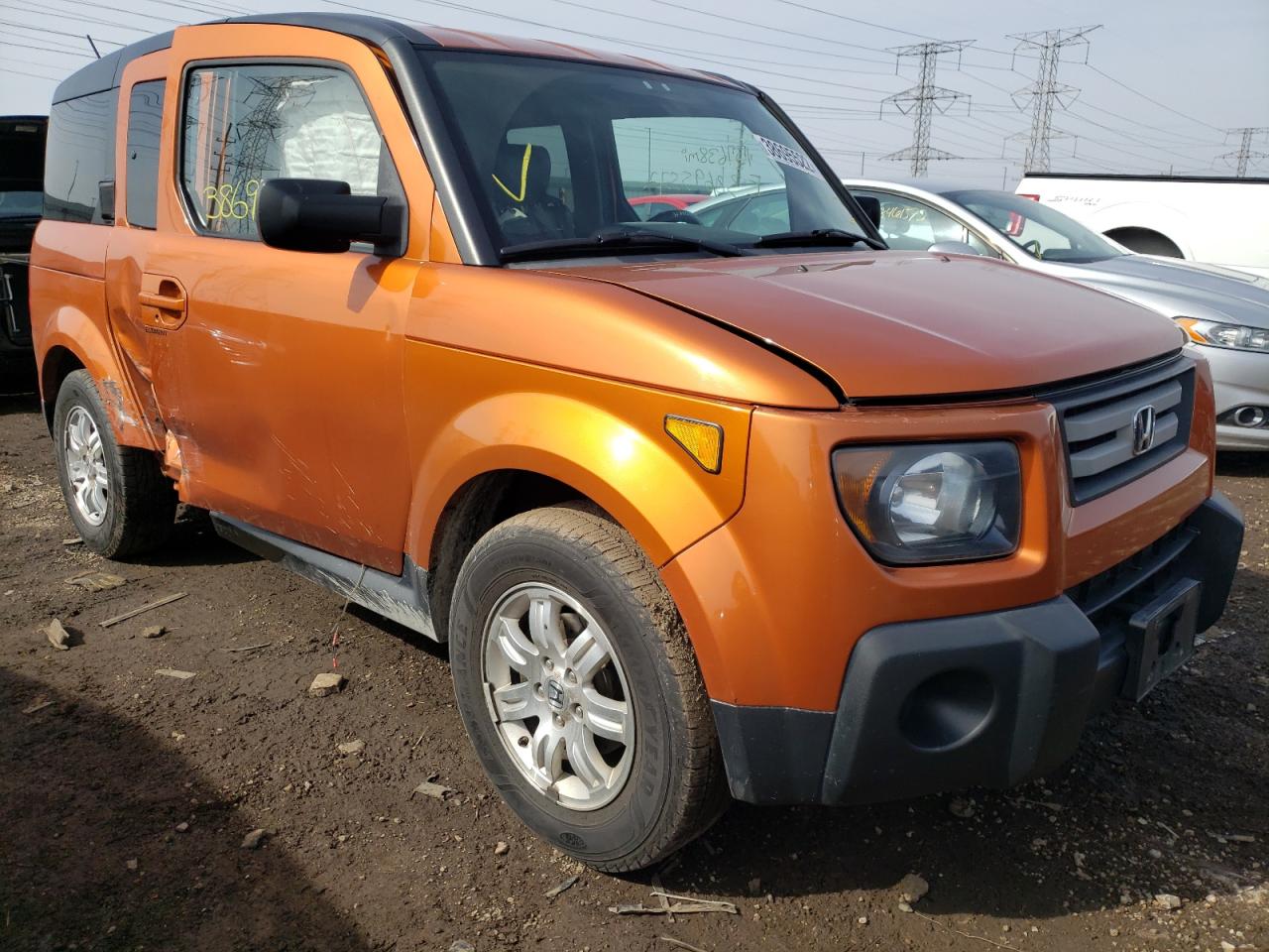 HONDA ELEMENT EX 2008 with VIN 5J6YH28798L004240 - Photo from auction