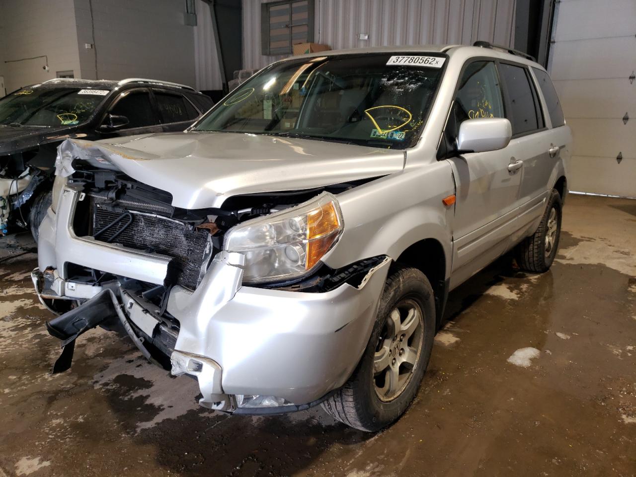 Photo 2 from auction – 2007 HONDA PILOT EX with VIN 5FNYF18487B014304