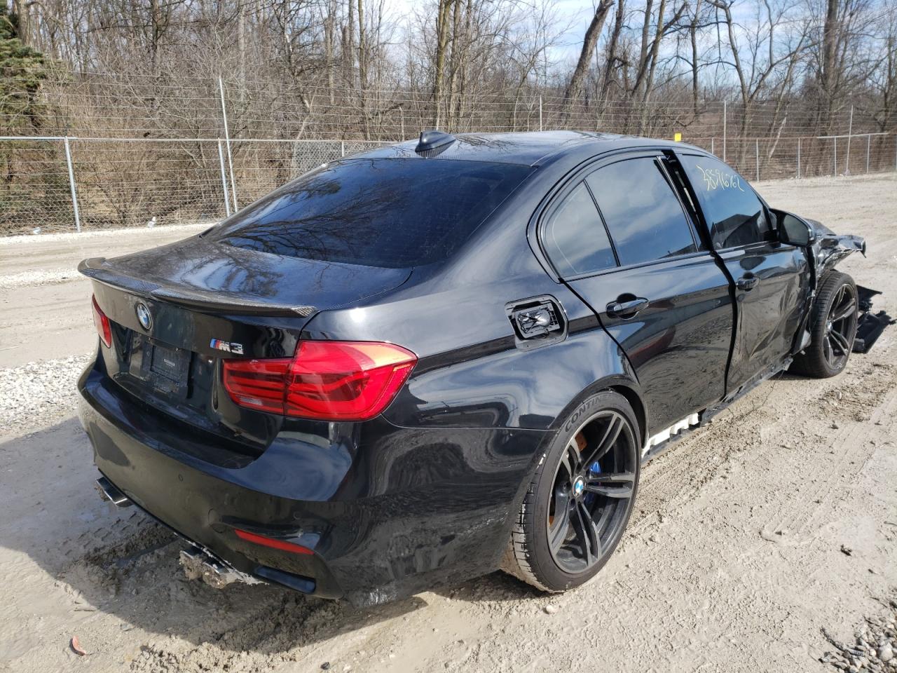 Photo 4 from auction – 2017 BMW M3 with VIN WBS8M9C38H5G85036