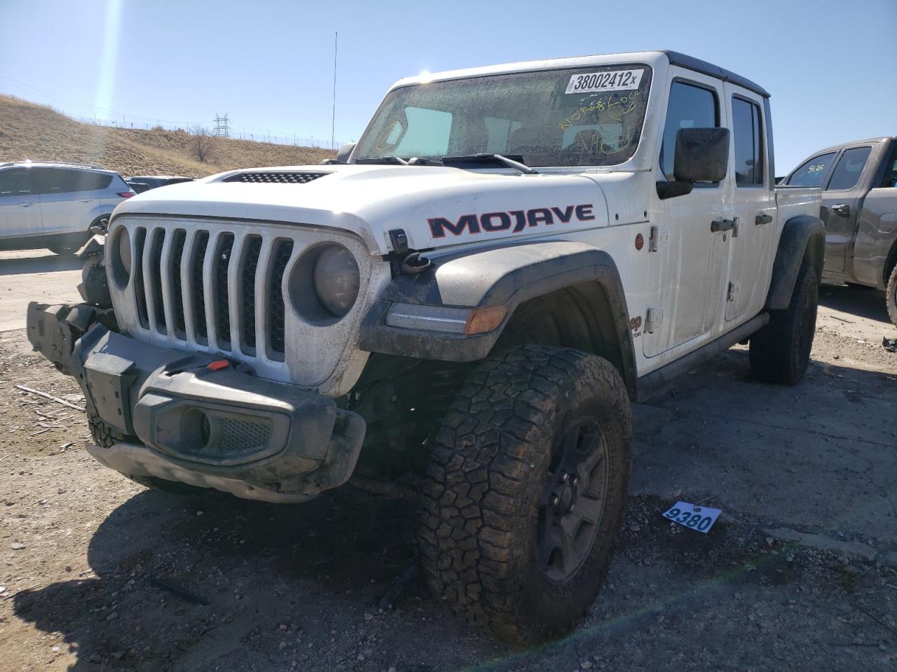 Photo 2 from auction – 2021 JEEP GLADIATOR with VIN 1C6JJTEGXML509341