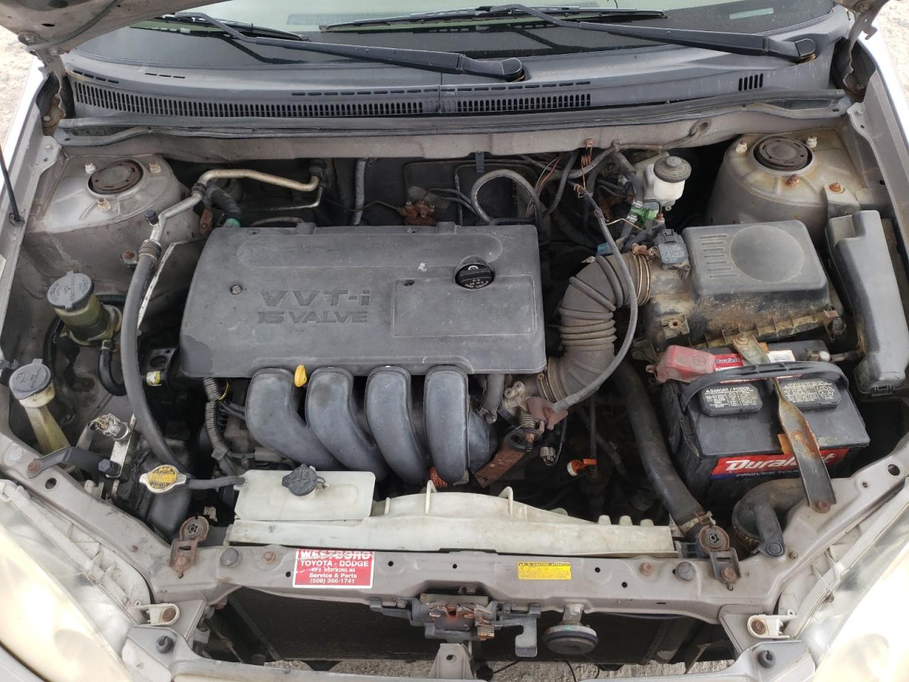 Photo 7 from auction – 2003 TOYOTA COROLLA CE with VIN 2T1BR32E03C165369