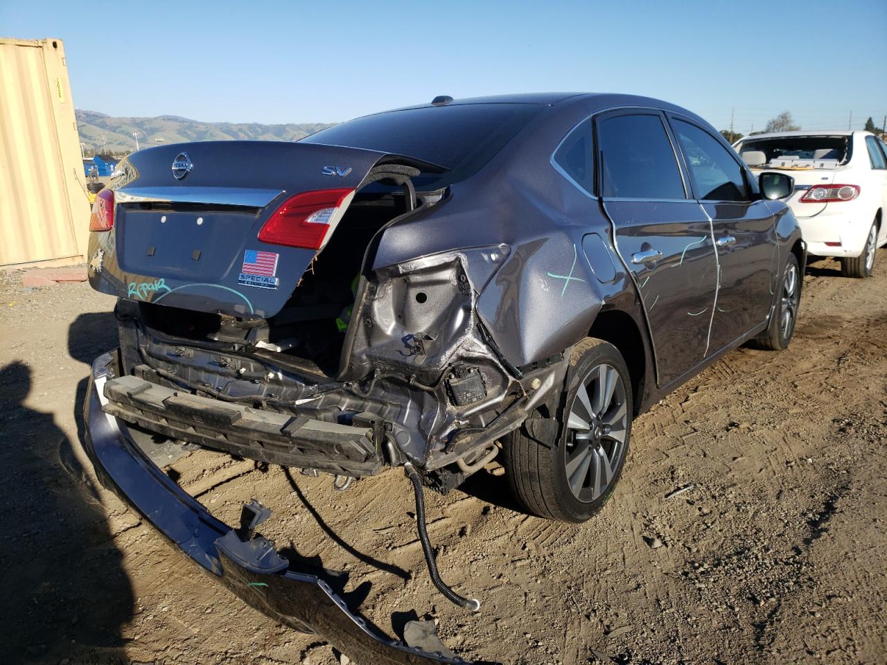 Photo 4 from auction – 2019 NISSAN SENTRA S with VIN 3N1AB7AP1KY420347