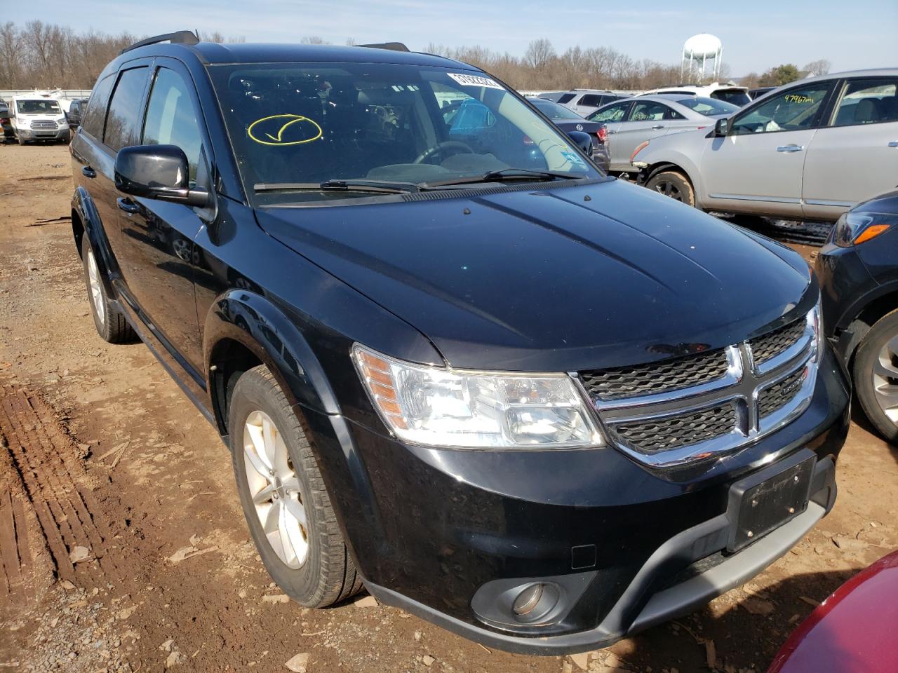 DODGE JOURNEY SX 2015 with VIN 3C4PDDBGXFT755625 - Photo from auction