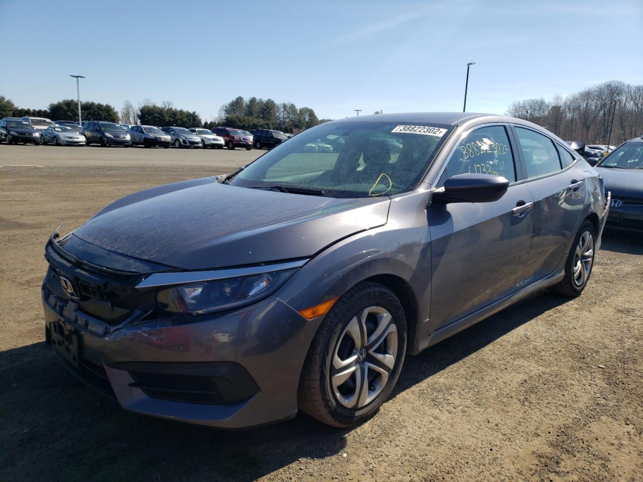 Photo 2 from auction – 2017 HONDA CIVIC LX with VIN 19XFC2F58HE220554