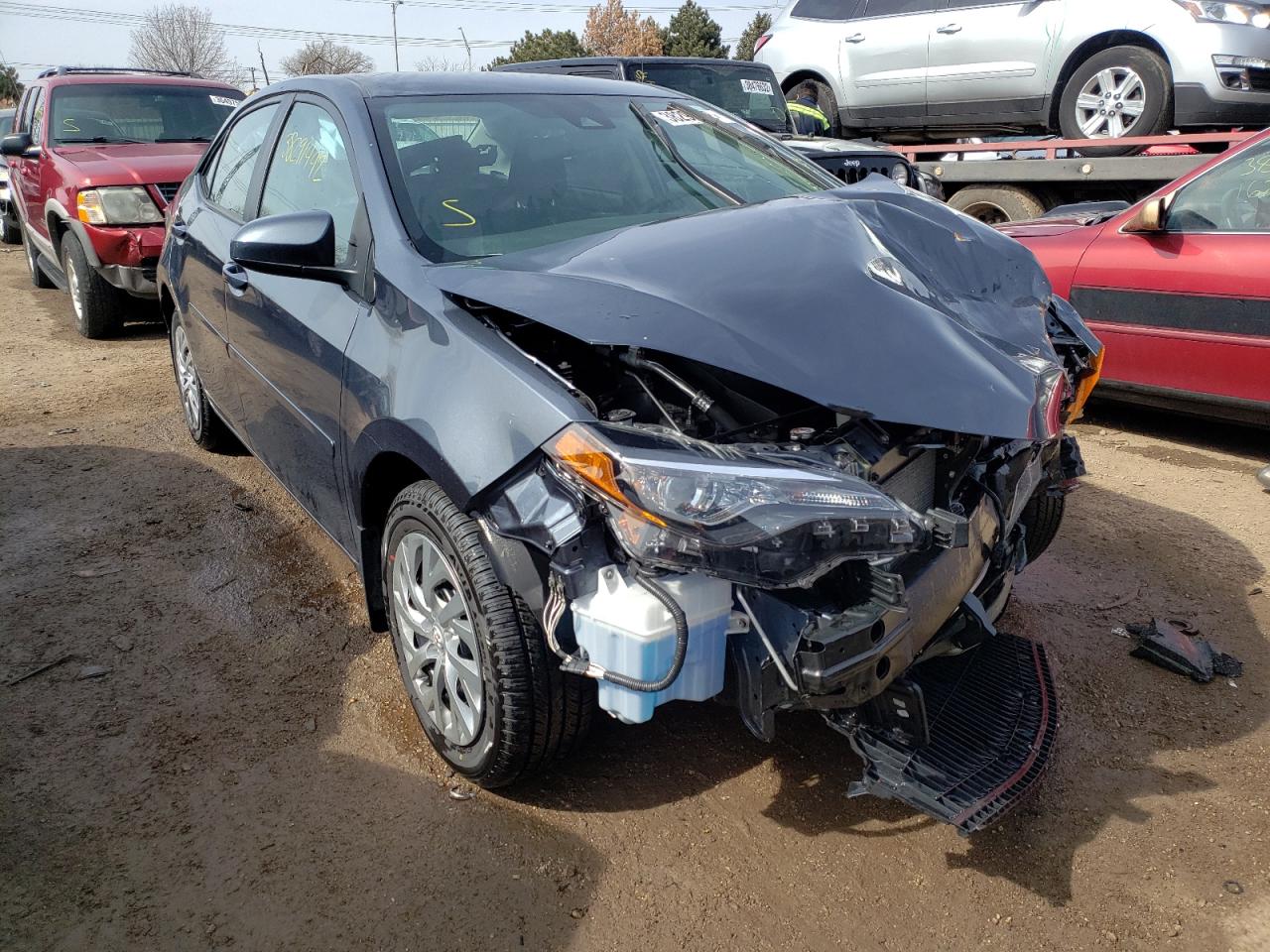 TOYOTA COROLLA L 2019 with VIN 2T1BURHE3KC197160 - Photo from auction