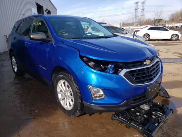CHEVROLET EQUINOX LS 2019 with VIN 3GNAXHEV3KS538035 - Photo from auction