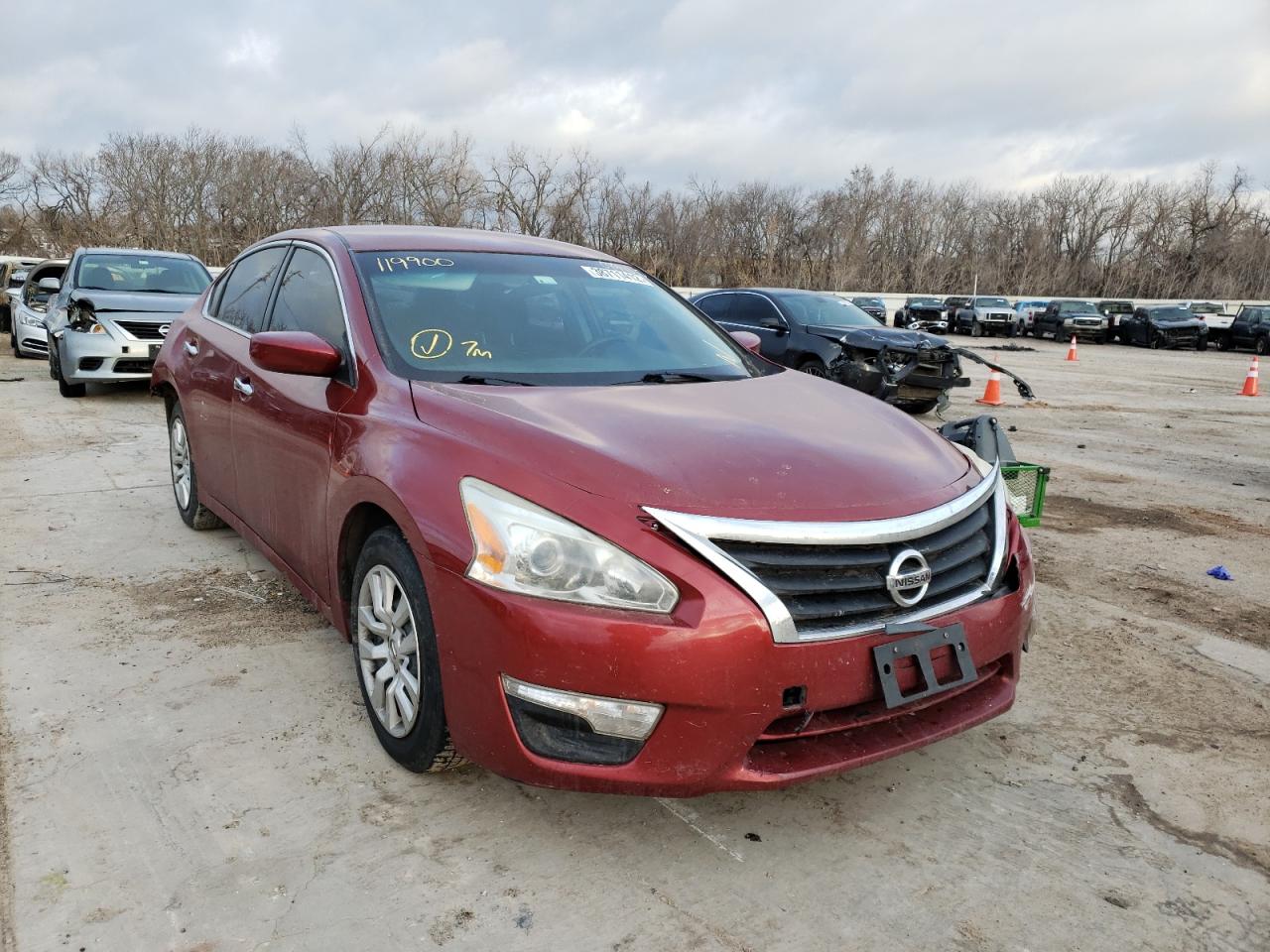 NISSAN ALTIMA 2.5 2015 with VIN 1N4AL3AP7FC119900 - Photo from auction