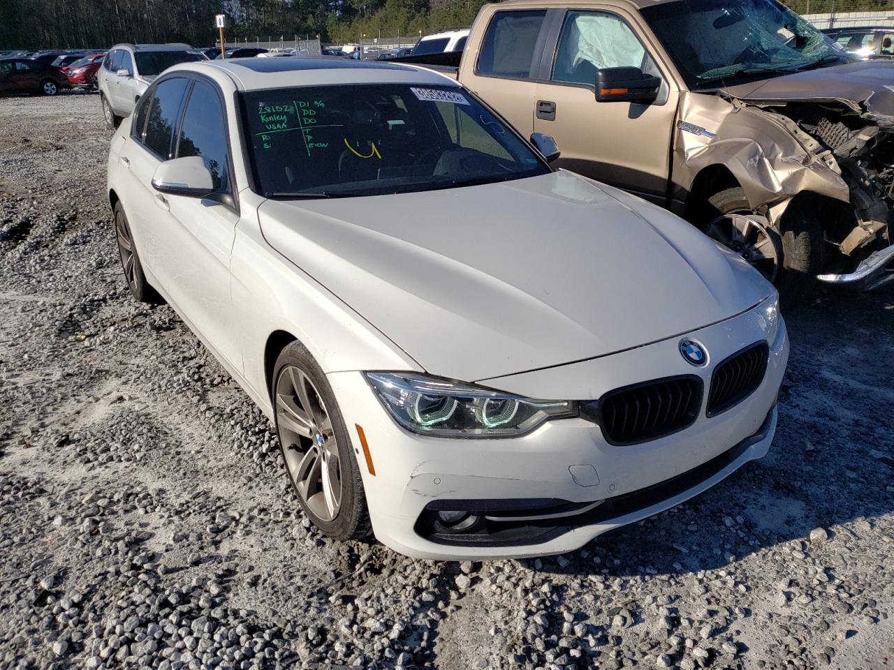 BMW 328 I SULE 2016 with VIN WBA8E9G57GNT84895 - Photo from auction