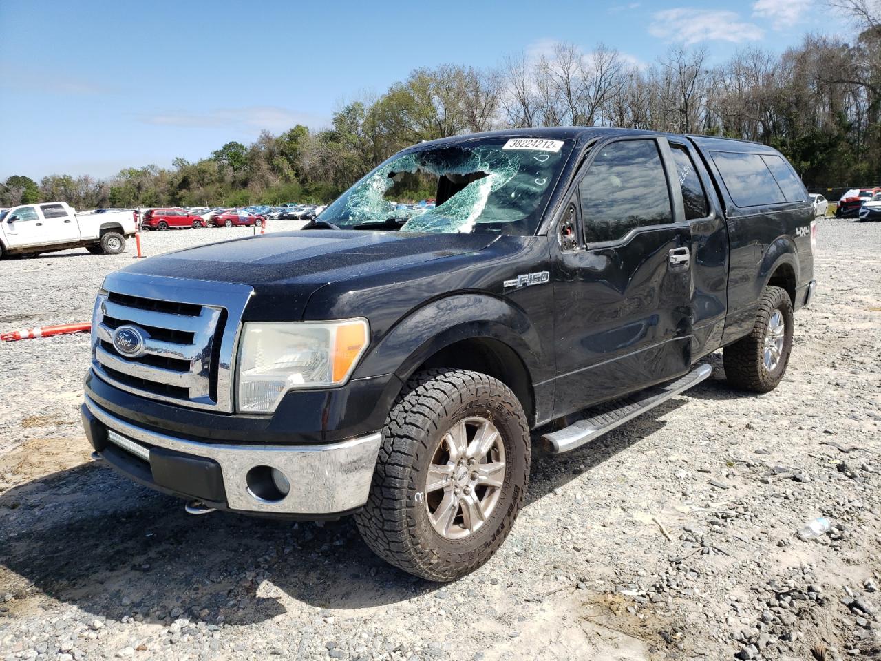 Photo 2 from auction – 2009 FORD F150 with VIN 1FTRX14819FA10829