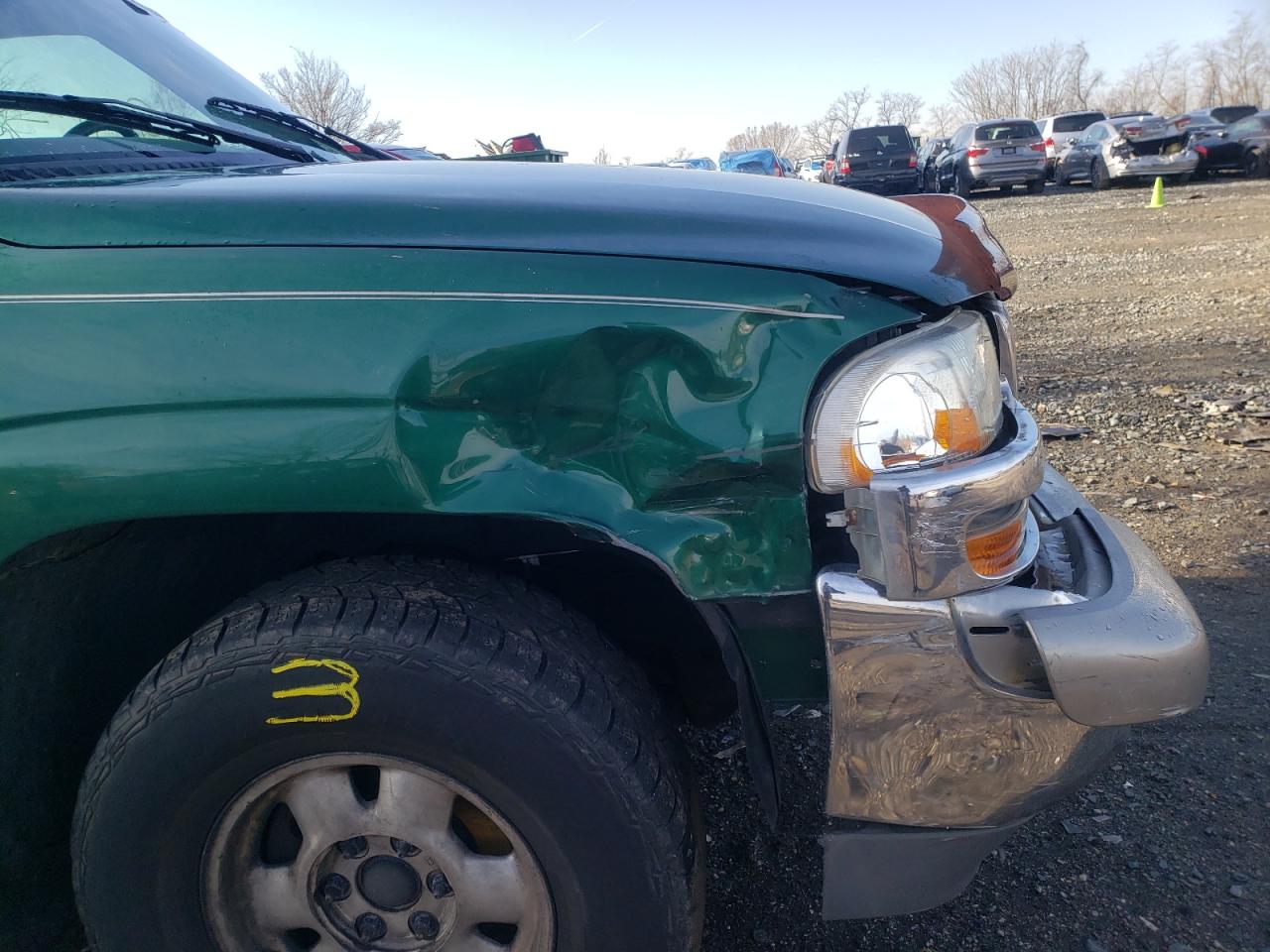 Photo 9 from auction – 2000 GMC NEW SIERRA with VIN 1GTEK19V7YE269521
