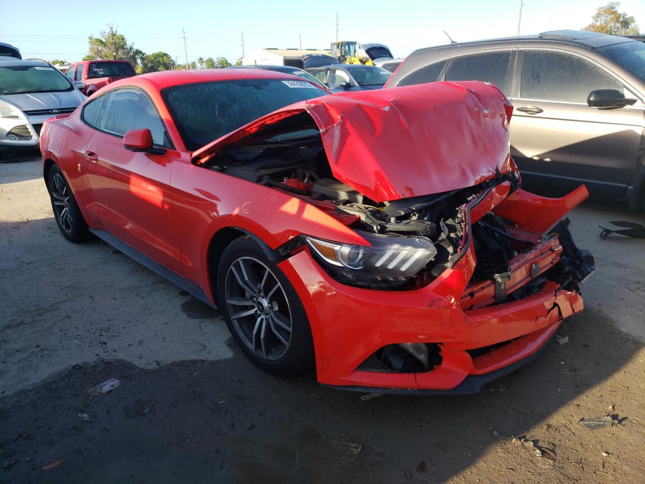FORD MUSTANG 2017 with VIN 1FA6P8THXH5282349 - Photo from auction