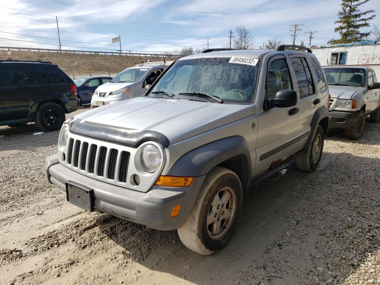 Photo 2 from auction – 2005 JEEP LIBERTY SP with VIN 1J4GL48K35W570107