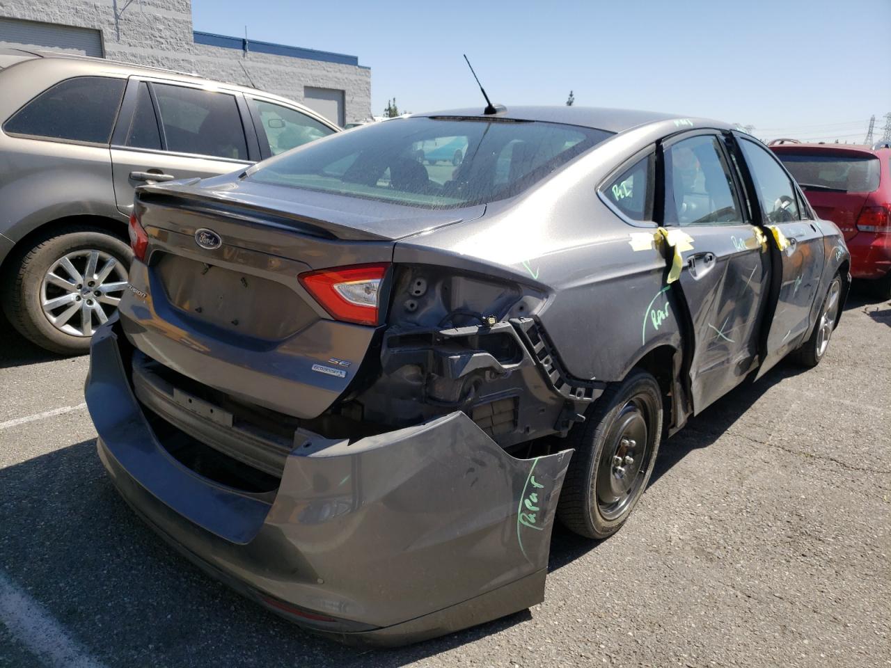 Photo 4 from auction – 2013 FORD FUSION SE with VIN 3FA6P0HR7DR371158