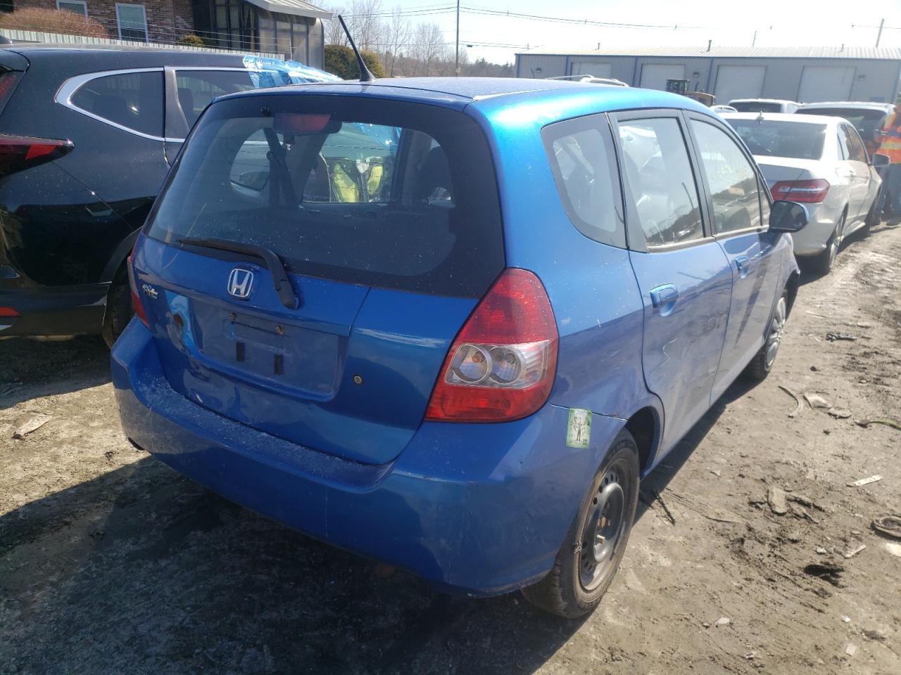 Photo 4 from auction – 2008 HONDA FIT with VIN JHMGD38468S056941