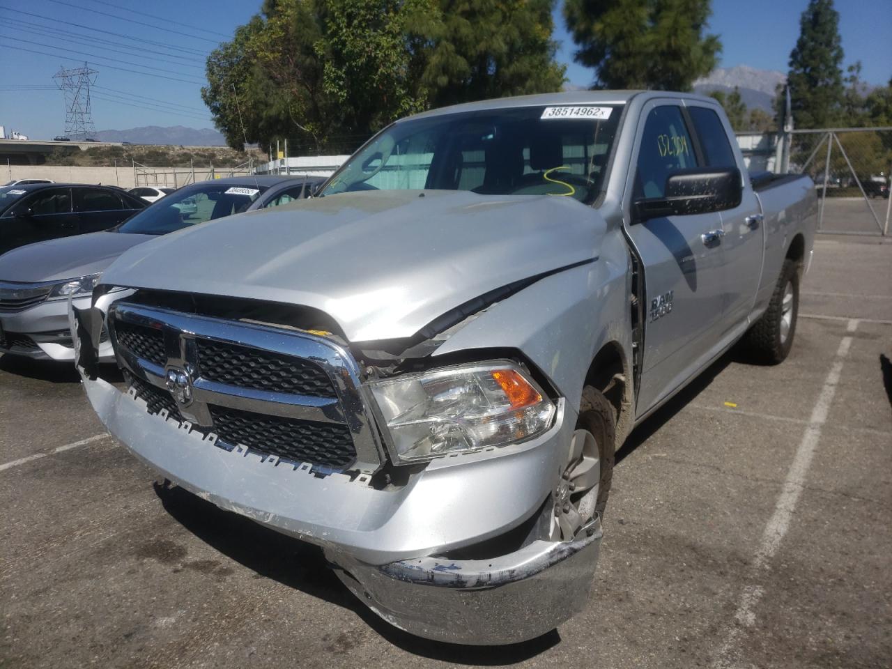 Photo 2 from auction – 2016 RAM 1500 SLT with VIN 1C6RR6GG8GS284311