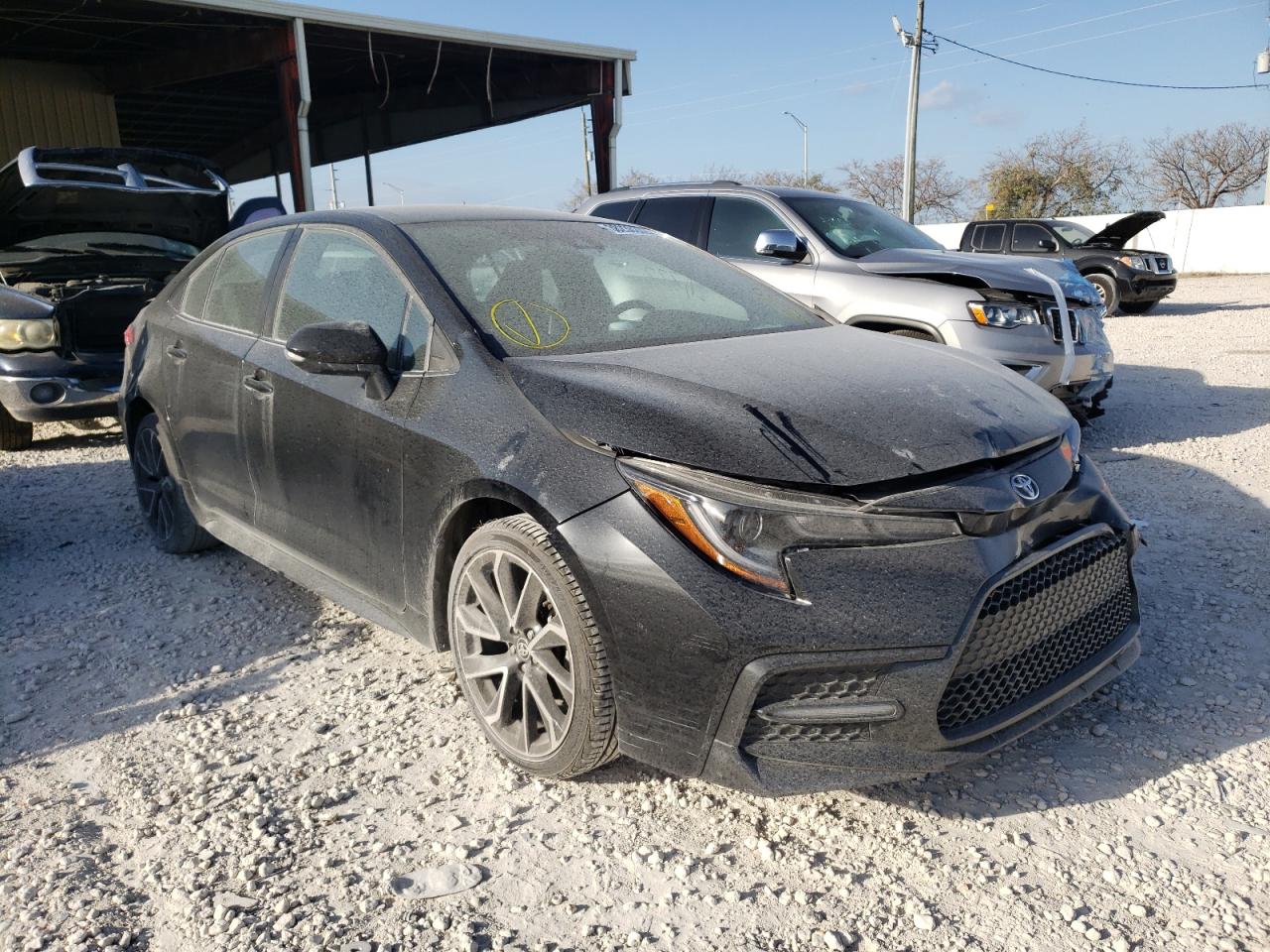 TOYOTA COROLLA SE 2020 with VIN 5YFS4RCE1LP026870 - Photo from auction