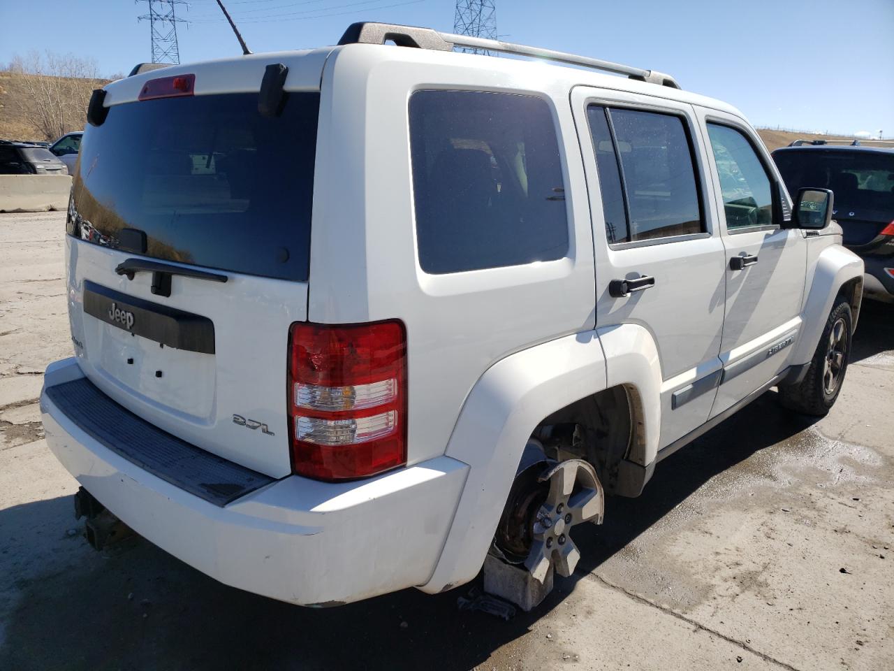 Photo 4 from auction – 2008 JEEP LIBERTY SP with VIN 1J8GN28K68W232573