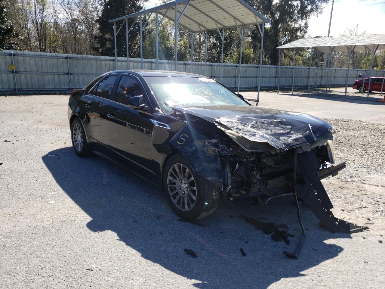CADILLAC CTS LUXURY 2011 with VIN 1G6DE5EY1B0160201 - Photo from auction
