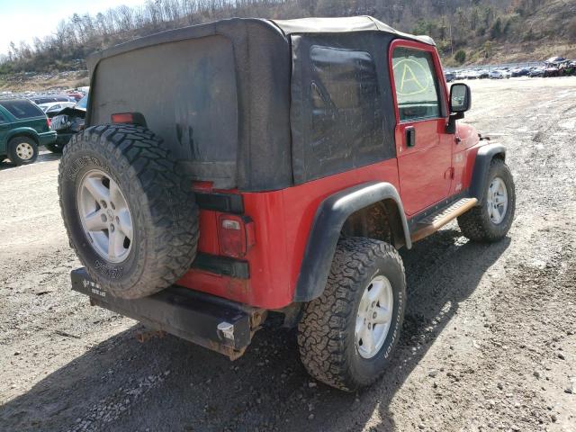 Photo 4 from auction – 2006 JEEP WRANGLER X with VIN 1J4FA39SX6P731526